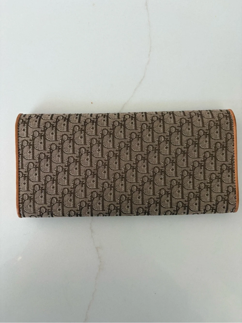 Dior continental wallet